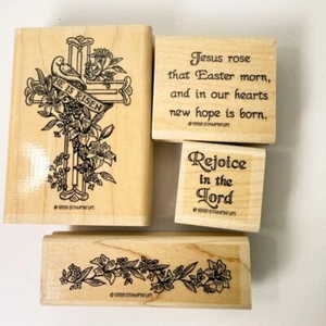 Easter Morn~Jesus~Christian~Religion~He is Risen~4 Rubber Stamps~Stampin' Up - Picture 1 of 12
