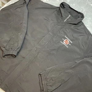 Chaqueta cortavientos Cinemark 25 aniversario empleado para hombre XXL negra North End - Imagen 1 de 13