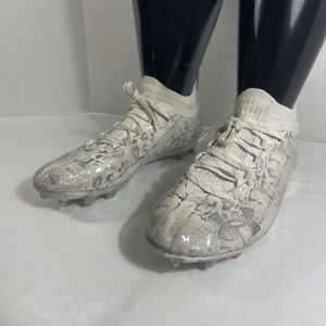 Under Armour Men's 11.5 Spotlight Lux Suede 2.0 Football Cleats 3024251-101 - Picture 1 of 17