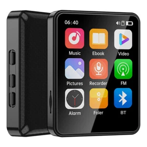 Reproductor de video MP4 de música MP3 HIFI con pantalla táctil completa de 2,4 pulgadas Bluetooth 5,3 - Imagen 1 de 22