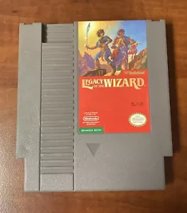 Legacy of the Wizard (Nintendo NES, 1989) Authentic - Game Only - Picture 1 of 2