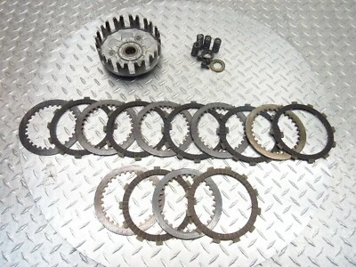 Лот товаров 2000 98-03 Yamaha VStar 650 XVS650 классическая оригинальная корзина муфты ступицы пластины - Изображение 1 из 4