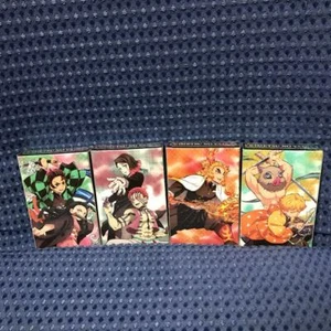 Demon Slayer Playing Cards Banpresto Kimetsu no Yaiba Kura Sushi complete 4sets - Picture 1 of 8