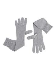 Crown of Edinburgh Cashmere Cashmere Womens Long Gloves  -  Gloves & Mittins  -
