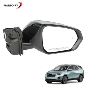 For 2018-2022 Chevrolet Equinox Outside Mirror 8PIN RIght Unpainted GM1321595 - Picture 1 of 24