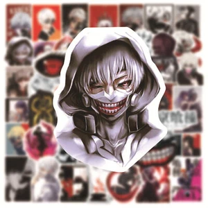 50pcs Tokyo Ghoul Anime Manga Vinyl Decal Sticker Bomb Waterproof Car Skateboard - Picture 1 of 10