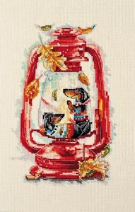 DIY Kreuzstich Kit "Hitze des Oktobers" 6,3"x9,4", Abris Art - Bild 1 von 7
