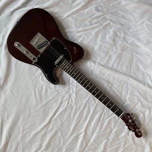 TL Electric Guitar Maple Neck Alder Body Brown Solid Body 6 String - Picture 1 of 6