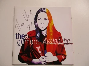 HAND SIGNED THEA GILMORE CD INLAY ((NO DISC OR CASE!!)) AUTOGRAPHED - Picture 1 of 4