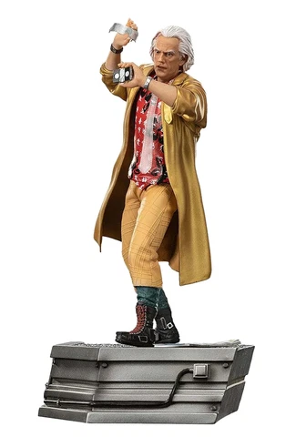 Back to the Future III Doc Brown BDS Art Scale 1/10 Statue Cover