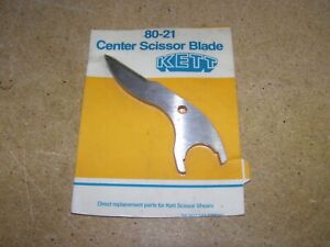 KETT 80-21 Electric Power Shear Replacement Steel Cutting Center Scissor Blade 