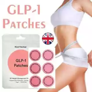 GLP-1 Patches - 30 Day Supply | Appetite Suppressant | Loss Weight | UK - Picture 1 of 12