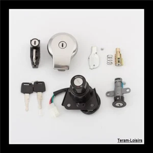 Kit Neiman + Bouchon + Clé pour YAMAHA XV 125 250 535 VIRAGO de 1988 à 2011 NEUF - Photo 1/6