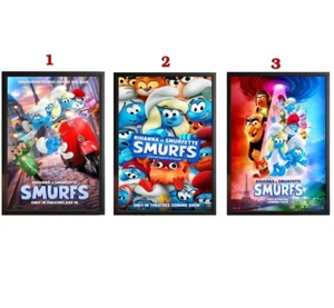 New! Smurfs (2025) Movie Poster - Poster No Frame - Picture 1 of 6