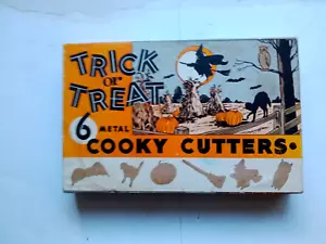 Trick or Treat 6 Ausstechformen aus Metall - Bild 1 von 7