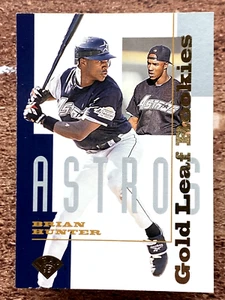 1995 Leaf Gold Leaf Rookies Brian Hunter #10 - Picture 1 of 2