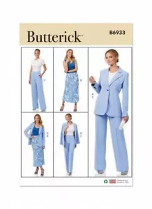Butterick Paper Sewing Pattern 6933 Dresses - Picture 1 of 3
