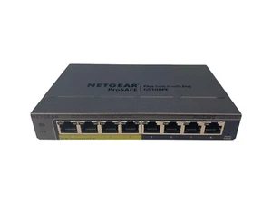 NETGEAR ProSafe GS108PE 8 Port Switch With 4 PoE ports - Picture 1 of 7