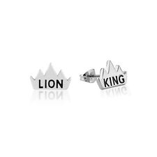 Disney Couture Kingdom - The Lion King - Crown Stud Earrings White Gold