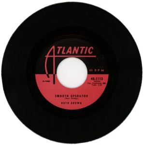 RUTH BROWN "SMOOTH OPERATOR c/w THIS LITTLE GIRL'S GONE ROCKIN" 1956 R&B - Picture 1 of 2