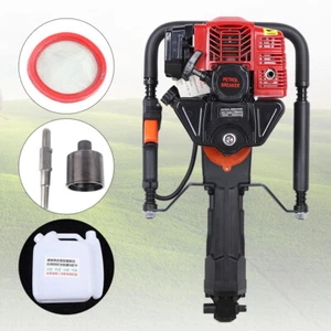 T-Post Driver Gas Pile Driver Recinzione Motore Benzina Energia 52CC - Foto 1 di 12