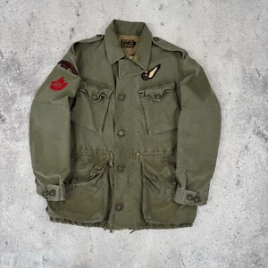 Polo Ralph Lauren M65 Military Army Combat Field Patch Mens Jacket Olive Size L - Picture 1 of 21