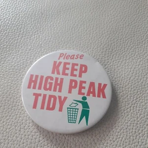 Insignia vintage Keep High Peak Tidy - Imagen 1 de 3