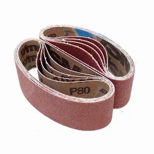 10x VSM cinta de lijar de tela cintas de lijar Bosch PVS / GVS lijadora variada grano - Imagen 1 de 3