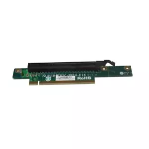 RSC-RR1U-E16 SUPERMICRO 1U PCI-E X 16 RISER CARD - Picture 1 of 2