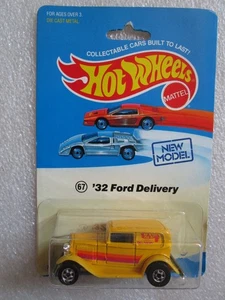 Hot Wheels 1989 New Model #67 '32 Ford Delivery Truck on Experimental Card - Picture 1 of 3