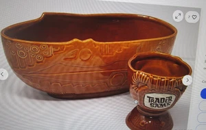 Neu Trader Sams Chip n Dip / oder Bowle Schüssel & Becher Set OVP Verpackung - Bild 1 von 7