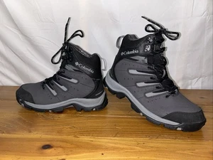 Columbia Gunnison 2 Omni-Heat High Top Hiking Boot Gray Black SZ 8.5 men's - Picture 1 of 8