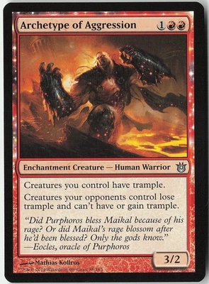 Archetype of Aggression Uncommon Born of the Gods NM/LP MTG - Image 1 of 2