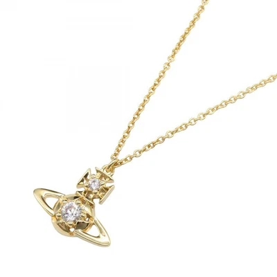 Vivienne Westwood Necklace pendant collier 39-43cm brass NEW - Image 1 of 4