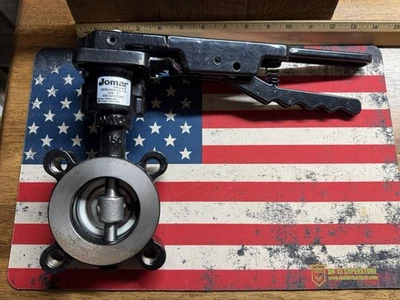 2” Jomar Butterfly Valve w/ Lever Handle HPBV-600-CS-150, 600-02H1CSRL, NEW - Image 1 of 4