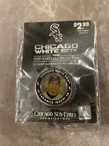 Chicago White Sox Tadahito Iguchi 2006 Mini Baseball Sun-Times Collection - Picture 1 of 2