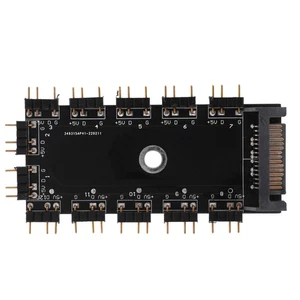 1 Juego de PC RGB Hub Portátil ARGB Hub Profesional Ventilador Hub Controlador ARGB - Imagen 1 de 12