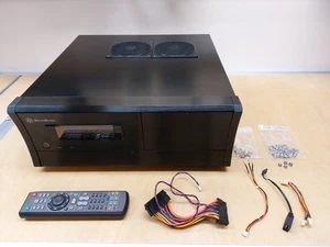 SilverStone HTPC GRANDIA GD01B-MXR Gehäuse schwarz inkl. Fernbedienung - Bild 1 von 24