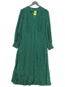 French Connection Women's Maxi Dress UK 12 Green Viscose with Polyester Maxi - Picture 1 of 5