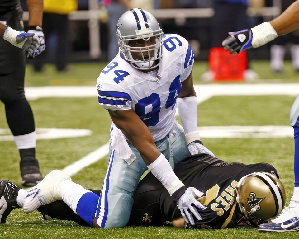 Impresión fotográfica brillante DeMarcus Ware Dallas Cowboys NFL 8"x10" 19 Foto 1 de 1