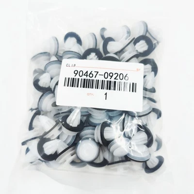 OEM 100pcs Door Trim Panel Retainers Clips Fits For Toyota Lexus 90467-09206 - Image 1 of 4