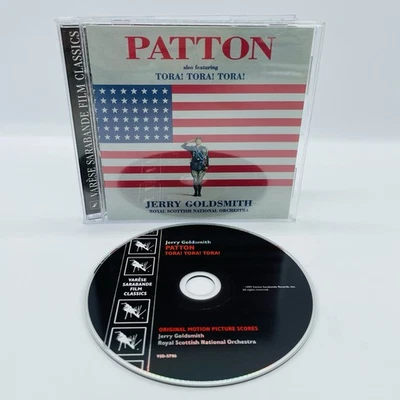 Patton & Tora! Tora! Tora! by Jerry Goldsmith (CD 1997) Varèse Sarabande VG Disc - Image 1 of 4