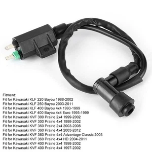 Ignition Coil 21121‑1160 Fits For KLF 220/250/400 Bayou KVF 300/360/400 - Picture 1 of 12