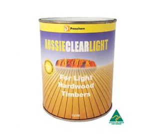 Aussie Clear Light 1L Decking Oil. For blond to mid-toned Harwood Timbers - Picture 1 of 1