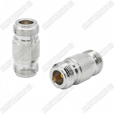 1x N-Type Female to N Female Jack Straight Adapter Barrel RF Connector Converter - Image 1 of 4