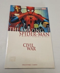 Amazing Spider-Man Civil War Marvel Comics Event Straczynski Garney PB - Picture 1 of 9