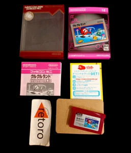 CLU CLU LAND VOL 12 FAMICOM MINI GBA GAMEBOY ADVANCE JAP Game Boy - Picture 1 of 3