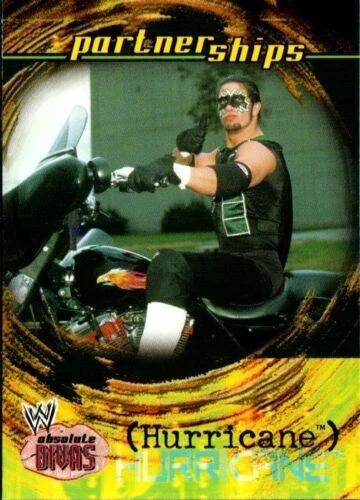 The Hurricane 2002 Fleer WWE Absolute Divas Wrestling Card Partnership #63  - Image 1 of 1