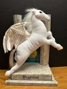 ✰ PEGASUS plush ✰ MYTHOLOGY Sababa Toys D&D Poseable Head/Wings - Picture 1 of 6
