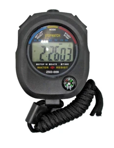 Multifunktion Elektronische Digitale Sport Stoppuhr Timer Große Anzeige Datum Uhrzeit - Bild 1 von 4